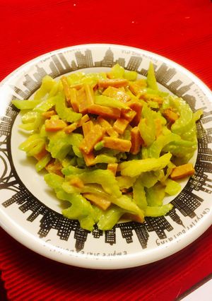 簡単美味しいセロリのカレーマヨサラダ-レシピのメイン写真