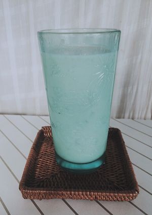 ミキサーなくても簡単！豆乳バナナシェイク-レシピのメイン写真