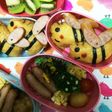 春のキャラ弁〜簡単可愛いミツバチ稲荷