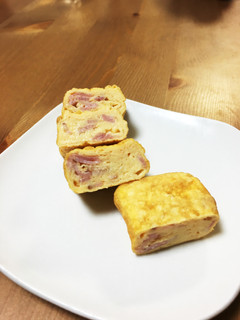 お弁当に!ベーコンとチーズのたまご焼き-レシピのメイン写真