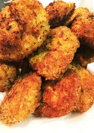 簡単ヘルシー☆バジル香るチキンナゲット-レシピのメイン写真