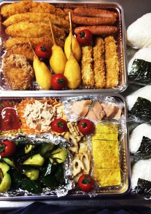 お花見弁当♪-レシピのメイン写真