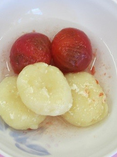 ミニトマトと白玉のコンポート-レシピのメイン写真