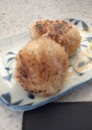 我が家の崩れない焼きおにぎり-レシピのメイン写真