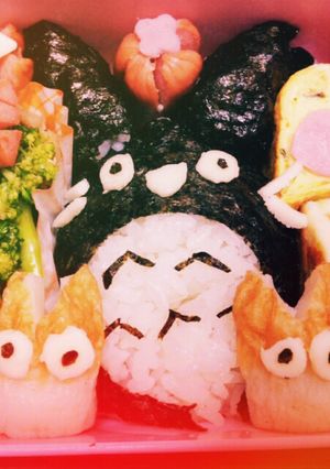 となりのトトロ♪キャラ弁-レシピのメイン写真