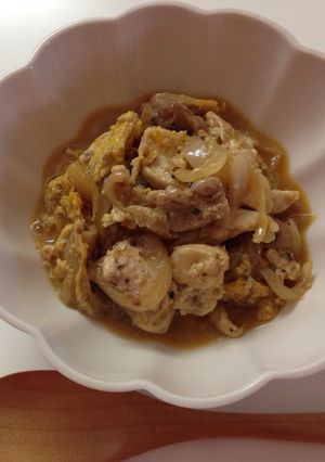 親子煮-レシピのメイン写真