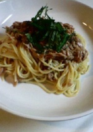 和えるだけ超簡単♪ツナとなめ茸のパスタ-レシピのメイン写真
