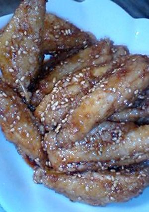地元から揚げ惣菜屋のピリ辛チキンバー☆-レシピのメイン写真