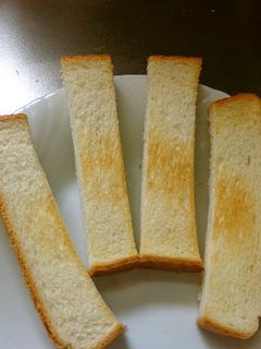 最速のステックトースト-レシピのメイン写真