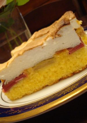 ルバーブケーキ〜日本のオーブン用-レシピのメイン写真