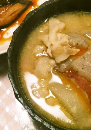美味しすぎる豚汁(保存用)！-レシピのメイン写真