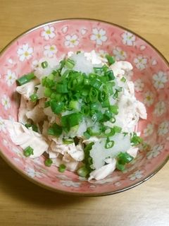 簡単ささみのおろしポン酢あえ-レシピのメイン写真