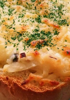 中２が作る! ♪まるごとパングラタン♪-レシピのメイン写真