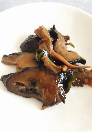 椎茸と舞茸の佃煮-レシピのメイン写真