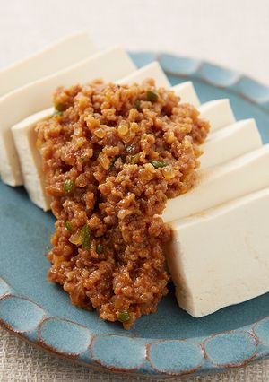 豆腐の肉味噌韓国風味-レシピのメイン写真