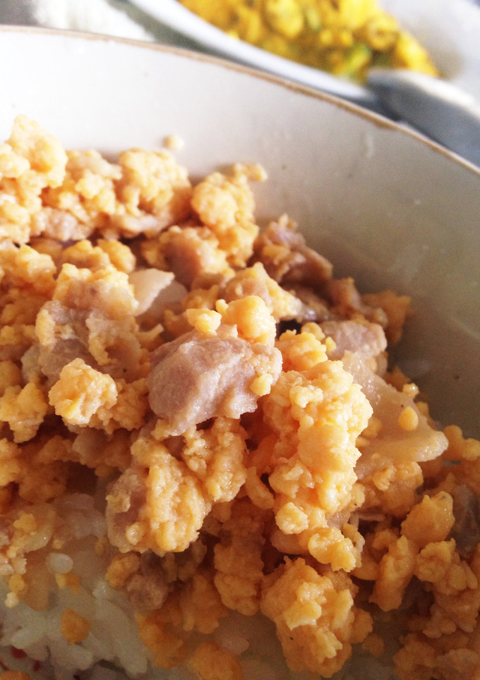 豚肉と卵の簡単丼！-レシピのメイン写真