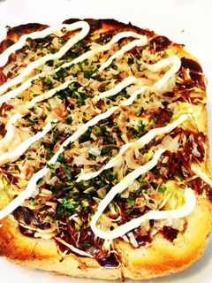 たまごのせ☆お好み焼きトースト♪-レシピのメイン写真