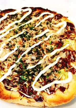 たまごのせ☆お好み焼きトースト♪-レシピのメイン写真