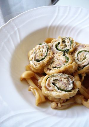 簡単☆油揚げの大葉肉巻き-レシピのメイン写真