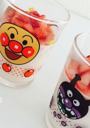 簡単 ⋆ 苺 ババロア-レシピのメイン写真