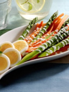 蒸し野菜のヨーグルトドレッシングがけ-レシピのメイン写真