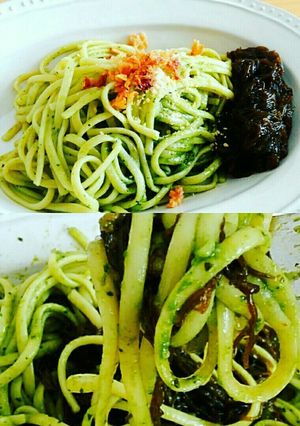 もずく楽部☆もずくジェノベーゼパスタ-レシピのメイン写真