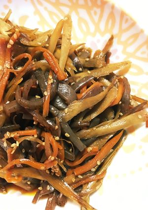 冷めても美味しいきんぴらごぼう-レシピのメイン写真