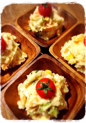 バター醤油風味♡ポテトサラダ-レシピのメイン写真