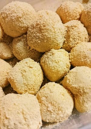 レンジで☆もちふわヨーグルトだんご-レシピのメイン写真