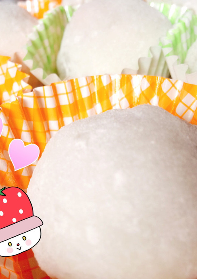 超簡単！いちご大福♡-レシピのメイン写真