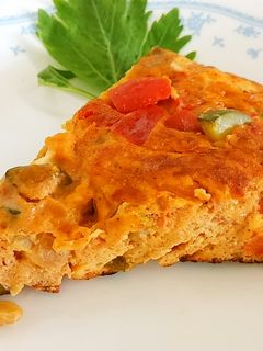 野菜入りオムレツ-レシピのメイン写真