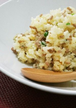 超簡単ひき肉チャーハン-レシピのメイン写真