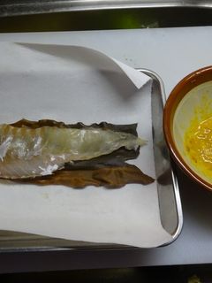 昆布締めスズキのカラスミソース-レシピのメイン写真