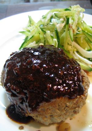 余った牛脂の活用!ジューシーハンバーグ-レシピのメイン写真