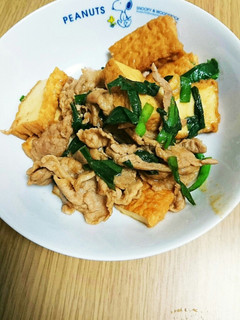 豚肉と厚揚げのみそ焼き-レシピのメイン写真