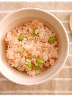 人気検索入★干し海老と枝豆の炊き込みご飯-レシピのメイン写真