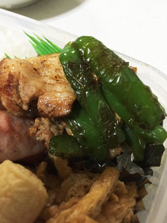 ☆お弁当☆豚肉とピーマンの炒め物-レシピのメイン写真