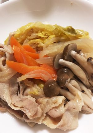 簡単☆キャベツと豚バラのほっこり煮物-レシピのメイン写真