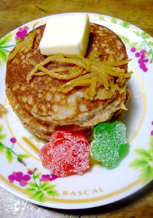 柚子マーマレード風 パンケーキ-レシピのメイン写真