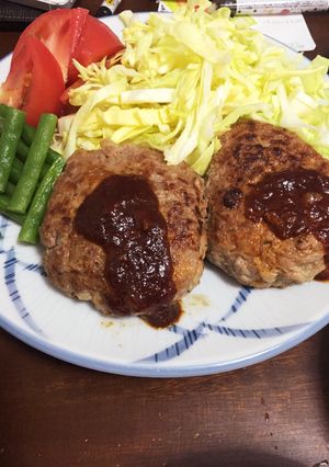 簡単美味しいハンバーグ-レシピのメイン写真