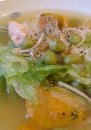 春の香り☆えんどう豆のスープ-レシピのメイン写真