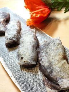 粒あん生春巻き ココナッツオイル焼き-レシピのメイン写真
