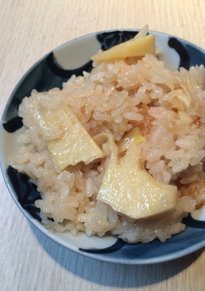 無水鍋で炊く たっぷり筍のおこわ-レシピのメイン写真