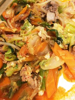 簡単野菜たっぷりキムチ炒め煮★-レシピのメイン写真