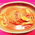 暖かコトコト煮込み豆腐ハンバーグ!