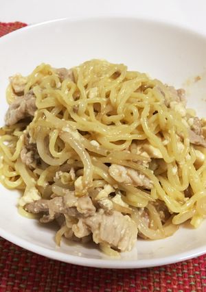 麻婆豆腐deリメイク☆焼きそば-レシピのメイン写真