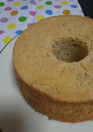 米粉とココナッツオイルのシフォン-レシピのメイン写真