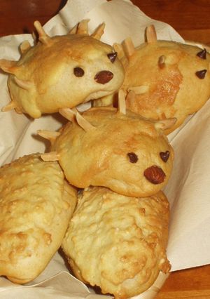 こんがりアーモンドパン(HBで一次発酵)-レシピのメイン写真