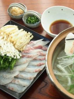 ●鯛しゃぶ-レシピのメイン写真