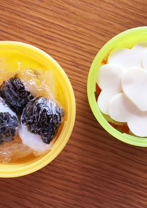 離乳食のお弁当 おにぎりポテサラ チーズ-レシピのメイン写真